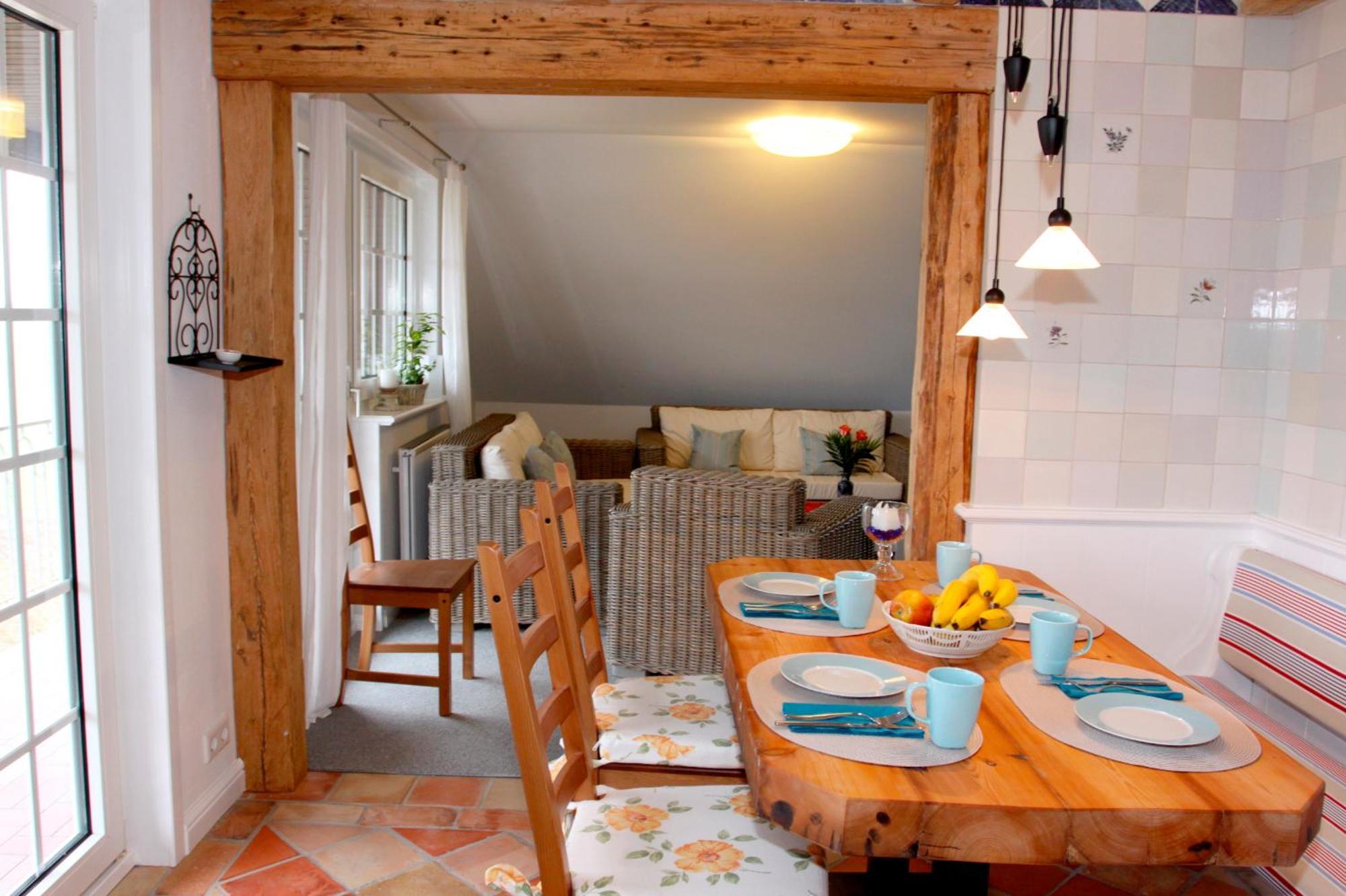 Apartmán Wohnen Unter Reet Galmsbull Exteriér fotografie