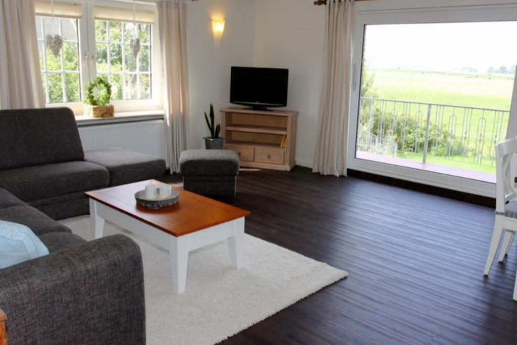 Apartmán Wohnen Unter Reet Galmsbull Exteriér fotografie
