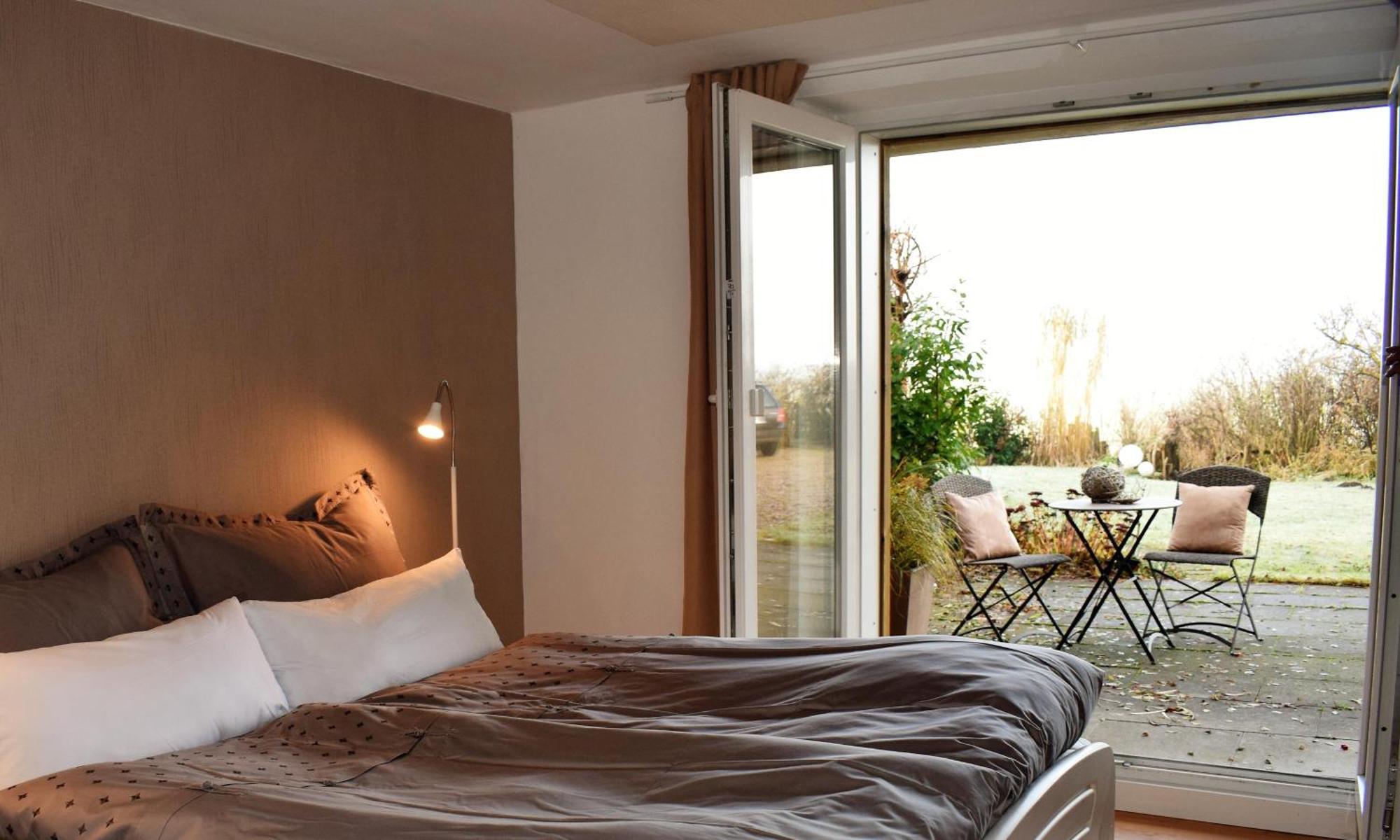 Apartmán Wohnen Unter Reet Galmsbull Exteriér fotografie